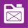 bidon essence violet